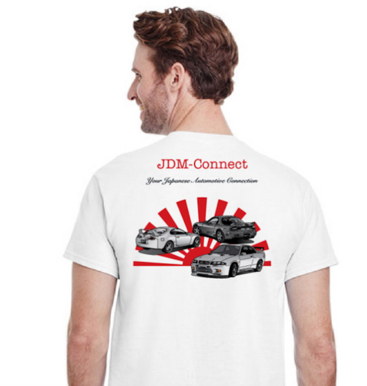 JDM-Connect (White) T-Shirt